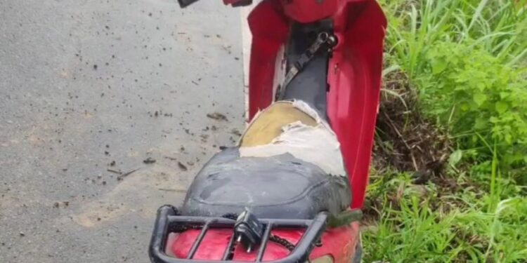 Moto furtada é recuperada em Massaranduba