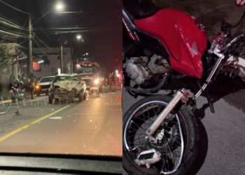 Motorista bêbado bate em motociclista e é preso em Jaraguá do Sul