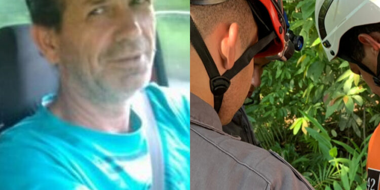 Bombeiros entram no terceiro dia de buscas por homem desaparecido em Schroeder