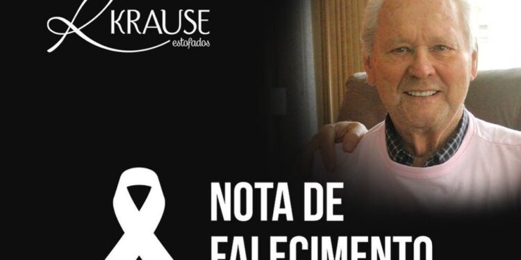 Fundador do Estofados Krause morre aos 81 anos