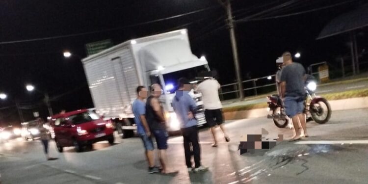 Homem é atropelado e fica em estado crítico em Jaraguá do Sul