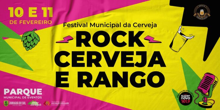 Vem aí o festival de Jaraguá do Sul “Rock, Cerveja e Rango”