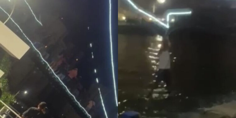 [Vídeo] Ponte entre RS e SC cede e pessoas caem em rio