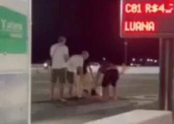 [Vídeo] Motorista “surta” em pedágio em Santa Catarina