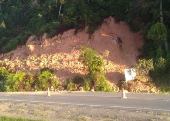 Novo deslizamento de terra atinge trecho da BR-280, em Corupá