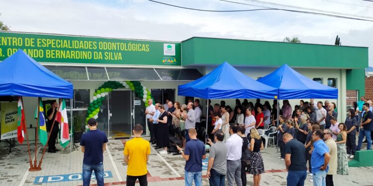 Nova estrutura de atendimentos do Centro de Especialidades Odontológicas é inaugurada em Jaraguá do Sul
