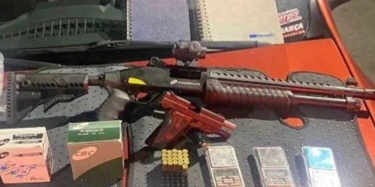 Traficante é preso em Jaraguá e armas são apreendidas em Guaramirim