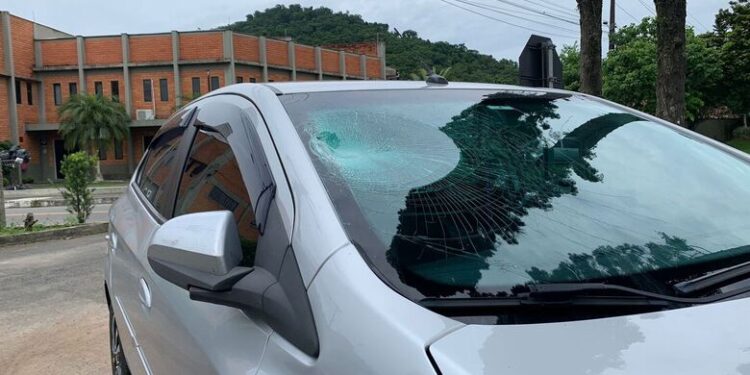 Idosa de 73 anos é atropelada na BR-280, em Jaraguá do Sul