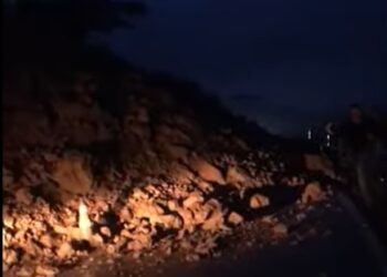 BR-280 totalmente interditada na Serra de Corupá