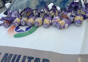 Mulher com tornozeleira eletrônica furta R$ 850 em ovos de páscoa em Jaraguá do Sul