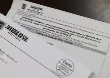 Pagamento a vista do IPTU somou R$ 43,8 milhões em Jaraguá do Sul