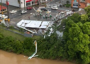 [Vídeos e fotos] Chuva deixa rastro de destruição em Jaraguá do Sul