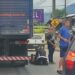 Ciclista fica ferida após colisão entre bicicletas em Jaraguá do Sul