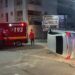 [Vídeo] Motorista capota veículo em Jaraguá do Sul