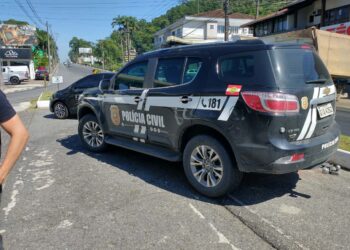 [Fotos] Postos de combustíveis passam por fiscalização em Jaraguá do Sul