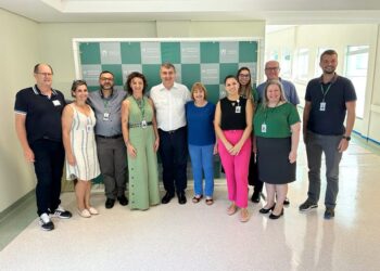 Lunelli conhece o Plano Diretor do Hospital Jaraguá