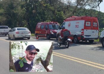 Morre motociclista vítima de grave acidente em Jaraguá do Sul
