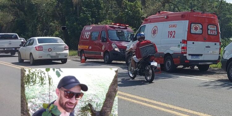 Morre motociclista vítima de grave acidente em Jaraguá do Sul
