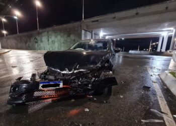 Colisão entre dois carros é registrada em Guaramirim