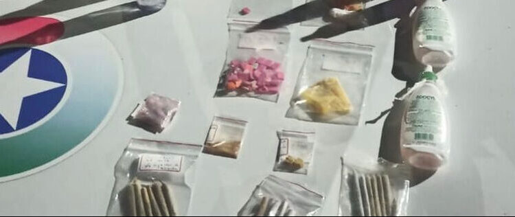 Drogas são apreendidas em Jaraguá em ônibus que iria para festa rave