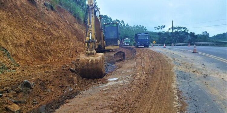 Serra de Corupá segue interditada