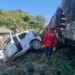 Acidente entre carro e trem deixa criança ferida entre São Francisco do Sul e Araquari
