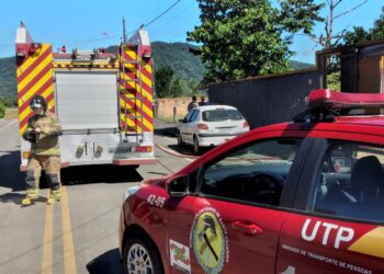 Bombeiros são acionados após vazamento de gás em residência de Schroeder