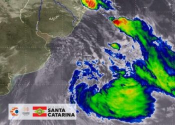 Defesa Civil de Santa Catarina alerta para formação de Ciclone