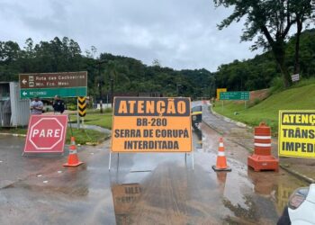 Serra de Corupá deve ser liberada nesta quarta-feira (19)