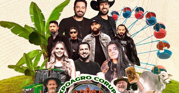 ExpoAgro Corupá 2023 terá quatro shows nacionais e entrada gratuita