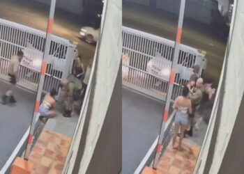 [Vídeo] PMs salvam criança em Blumenau