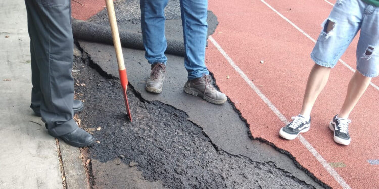 Pista de atletismo de Jaraguá do Sul ficará interditada por dois meses