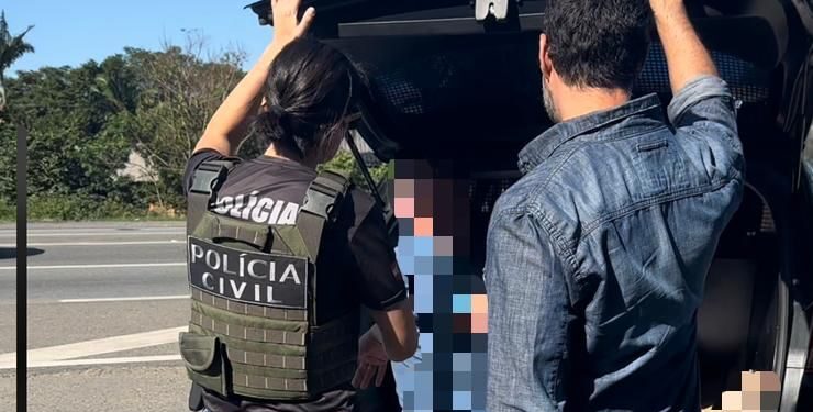 Acusado de estuprar afilhada de 6 anos é preso em Joinville