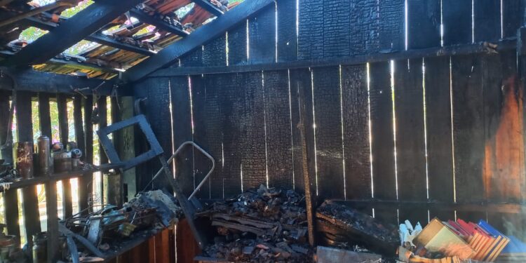 Incêndio em rancho é registrado em Schroeder