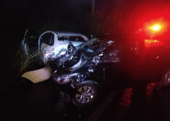 Grave acidente é registrado na SC-108, em Massaranduba