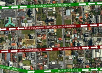 Ruas do bairro Vila Nova, em Jaraguá, terão sentido modificado
