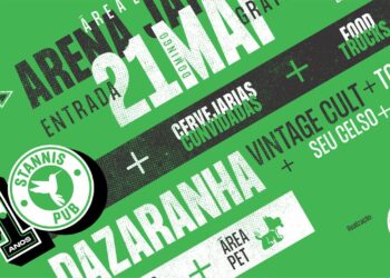 Stannis Pub comemora 10 anos com show da banda Dazaranha na Arena Jaraguá
