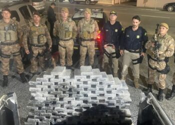 Mais de 110 quilos de cocaína são apreendidos em Jaraguá do Sul