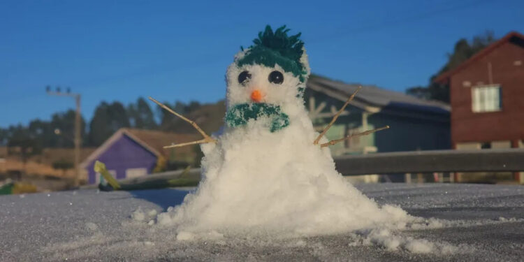 Santa Catarina registra – 6ºC e geada nesta segunda-feira