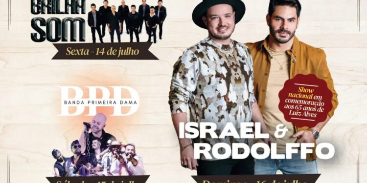 Festa Nacional da Cachaça começa hoje (14) em Luiz Alves