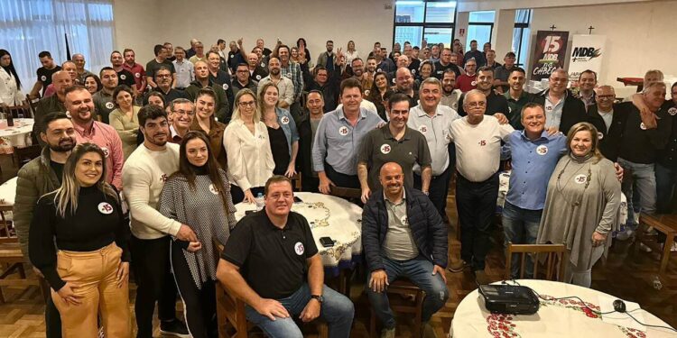 MDB de Jaraguá do Sul faz grande encontro
