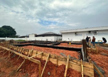 Prefeitura de Guaramirim avança com obras de ampliação da ESF Corticeira