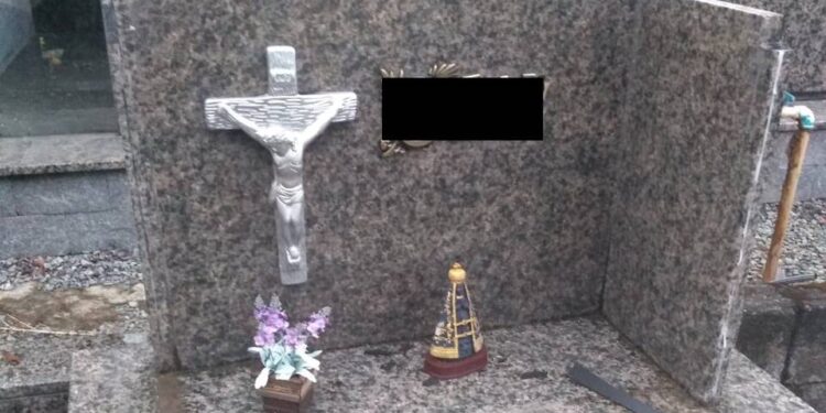 [Fotos] Cemitério do Rio Branco, em Guaramirim, é alvo de furto