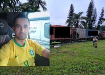 Identificado homem que morreu atropelado por trem em Jaraguá do Sul