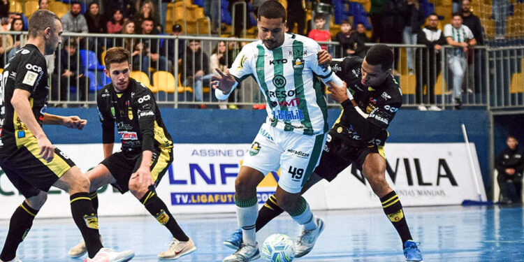 Jaraguá Futsal arranca empate com o Marreco pela Liga Nacional
