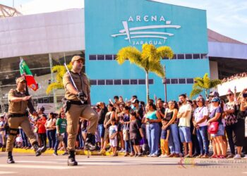 Tudo pronto para o desfile de 147 anos de Jaraguá do Sul