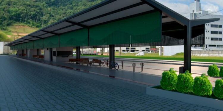 Lançado edital do Terminal de Integração da Barra do Rio Cerro em Jaraguá