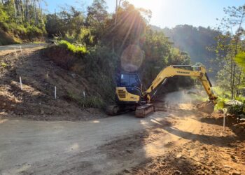 [Jaraguá] Principal acesso ao Pico Malwee é totalmente interditado