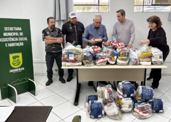 Prefeitura de Jaraguá do Sul repassa alimentos para entidade beneficente