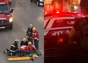 Homem é preso após arremessar companheira para fora do carro em movimento em Joinville